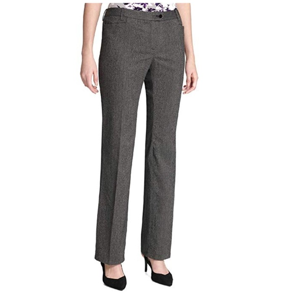 Calvin Klein Pants - NWT Calvin Klein Herringbone Career Pants Petite